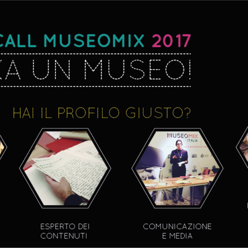 Sono aperte le call 2017 fino al 16 luglio per candidarti come museomixer